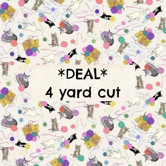 Crafty Kitties 4 Yard Deal