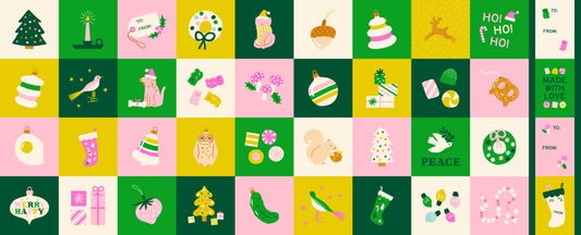Merry Happy Panel Verdant